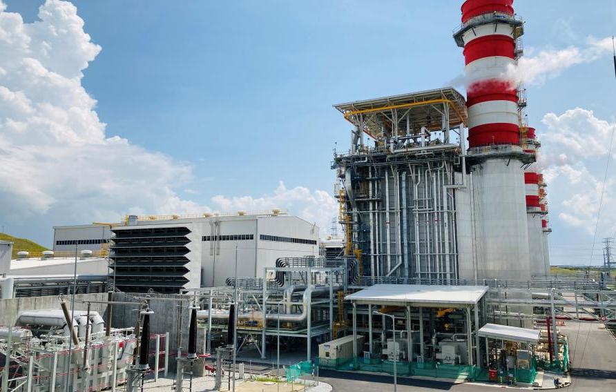 Melaka west view of the power block unit